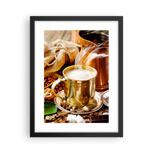 Poster in cornice nera - Buona giornata! - 30x40 cm