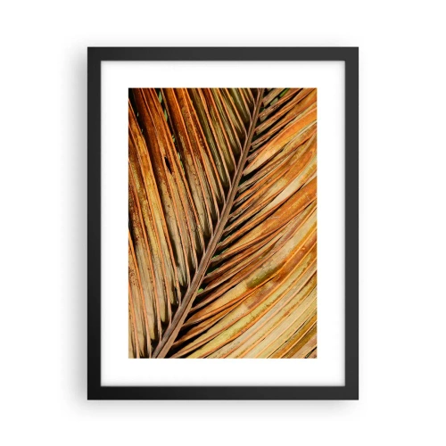 Poster in cornice nera - Oro di cocco - 30x40 cm