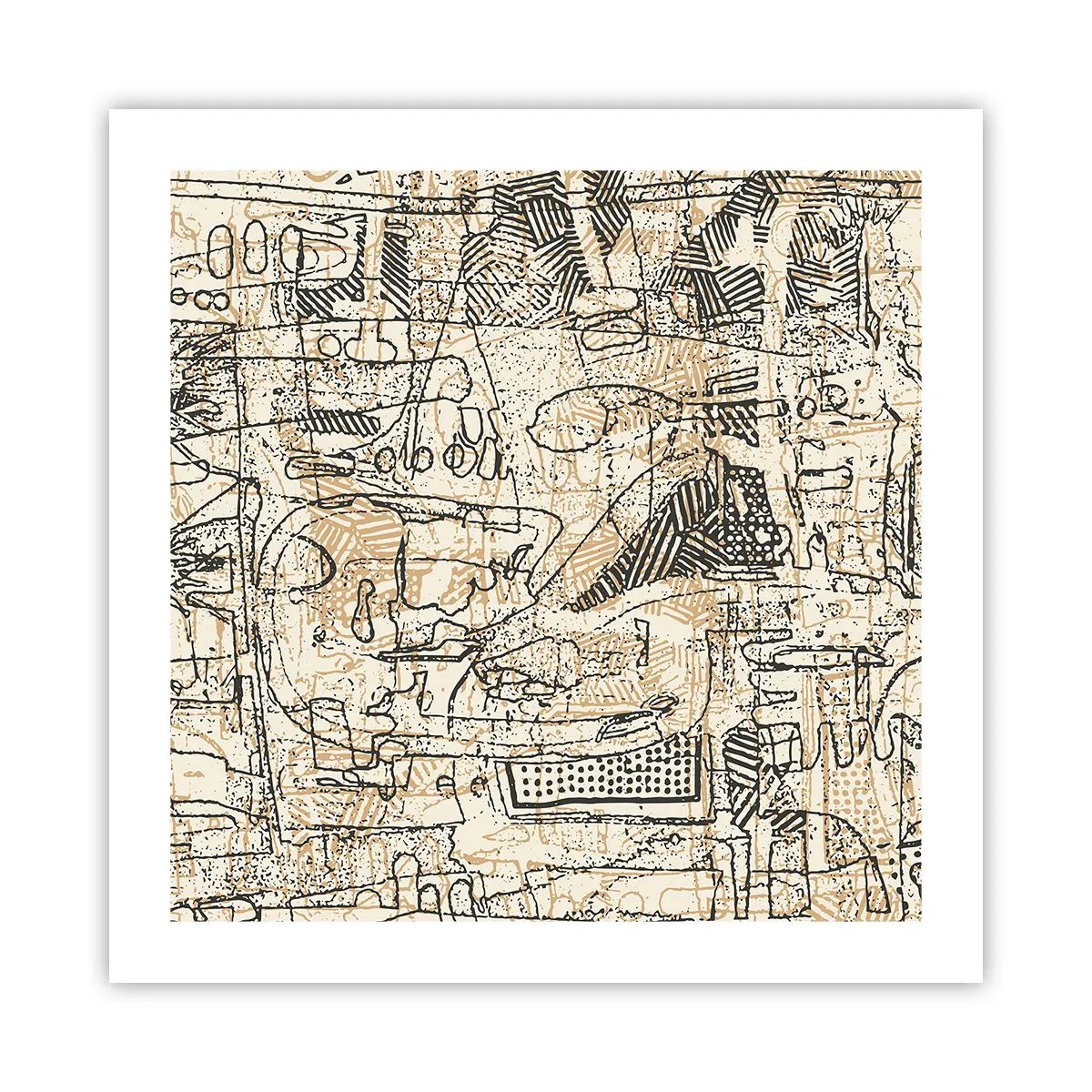 Poster - In attesa di essere decifrato - 50x50 cm