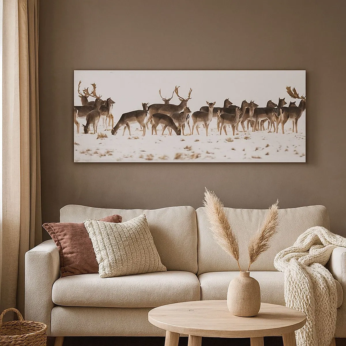 Quadro su tela - Stampe su Tela - Tra poco è Natale? - 100x40 cm