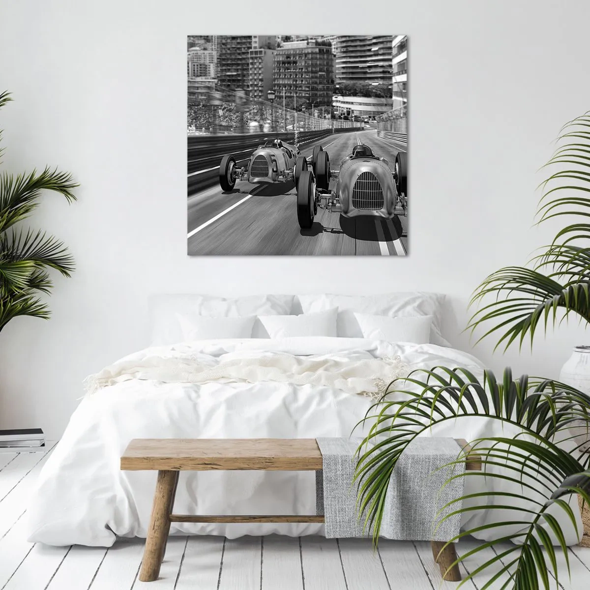 Quadro su tela - Stampe su Tela - Tanto tempo fa a Montecarlo - 40x40 cm