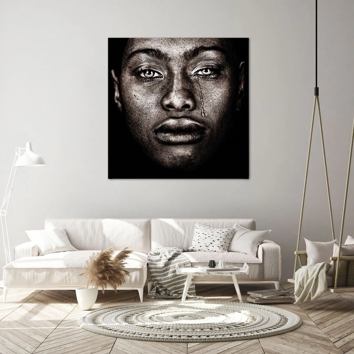 Quadro su tela - Stampe su Tela - Un'unica lacrima - 50x50 cm