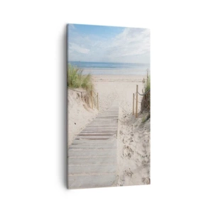 Quadro su tela - Stampe su Tela - Fino all'orizzonte - 45x80 cm
