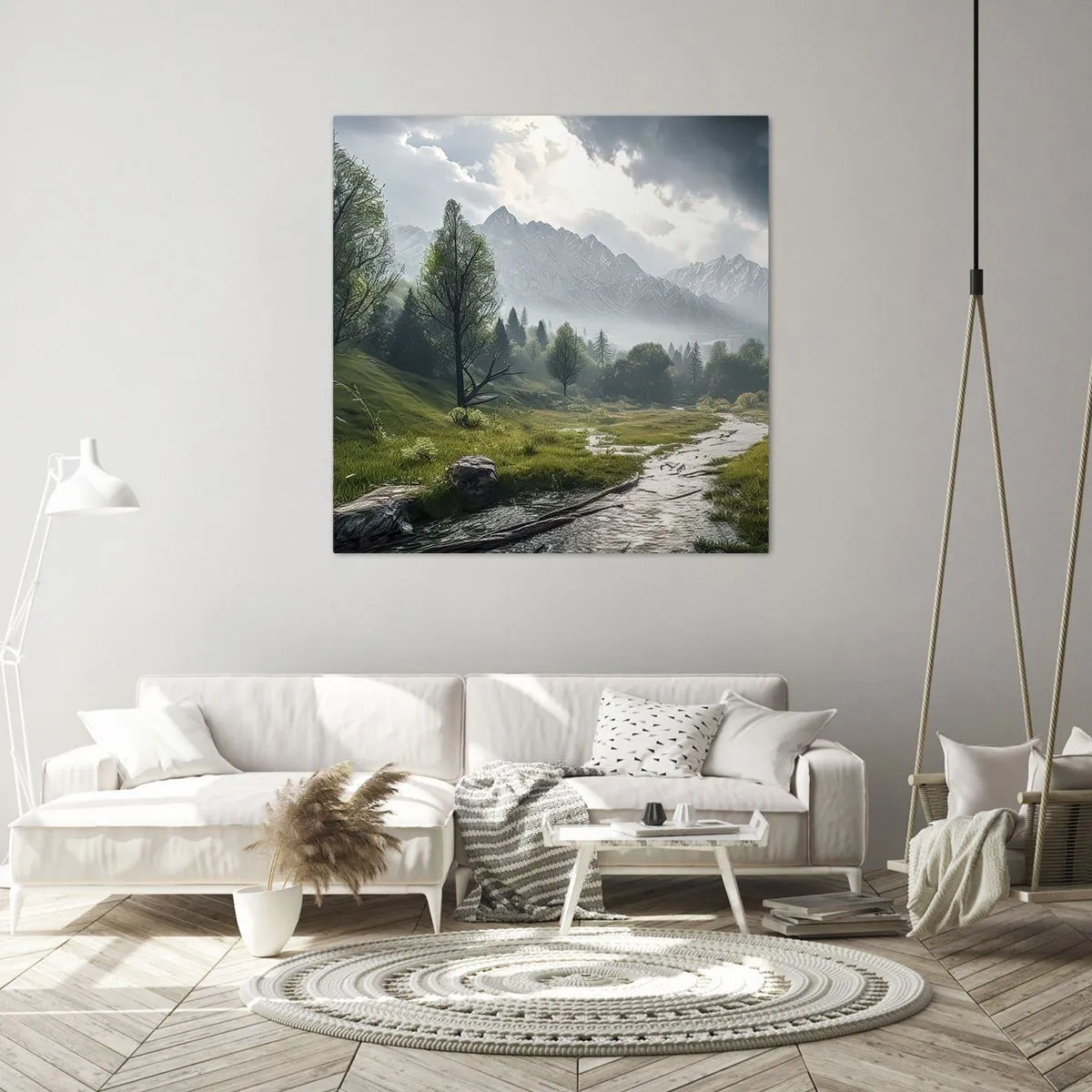 Quadro su tela - Stampe su Tela - Andata e ritorno - 50x50 cm