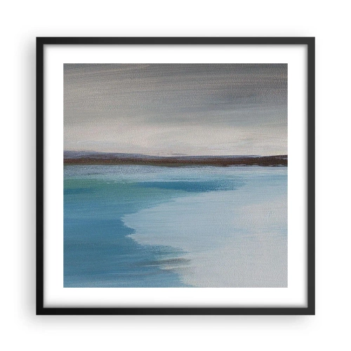 Poster in cornice nera - Paesaggio orizzontale - 50x50 cm