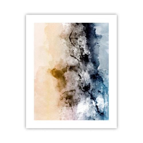 Poster - Immersi in una nuvola di nebbia - 40x50 cm