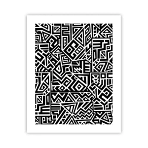 Poster - Composizione precolombiana - 40x50 cm