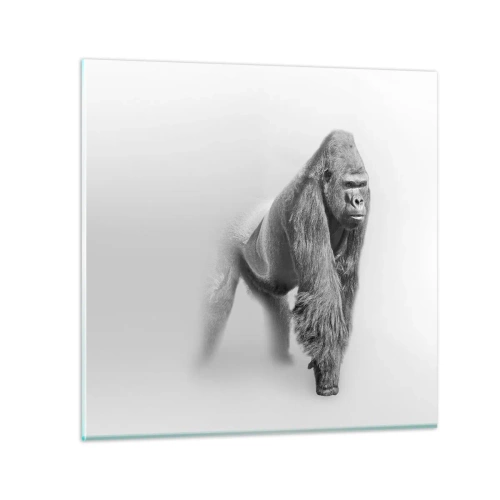 Quadro su vetro - Sicuro della propria forza - 30x30 cm