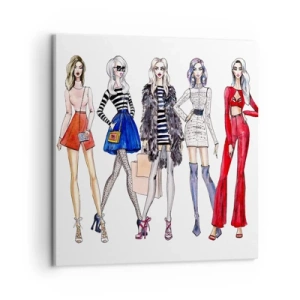 Quadro su tela - Stampe su Tela - Every week Fashion Week - 50x50 cm