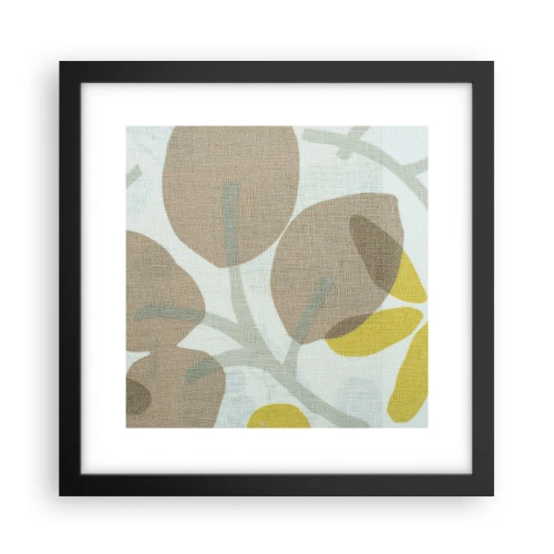 Poster in cornice nera - Composizione sotto al sole - 30x30 cm