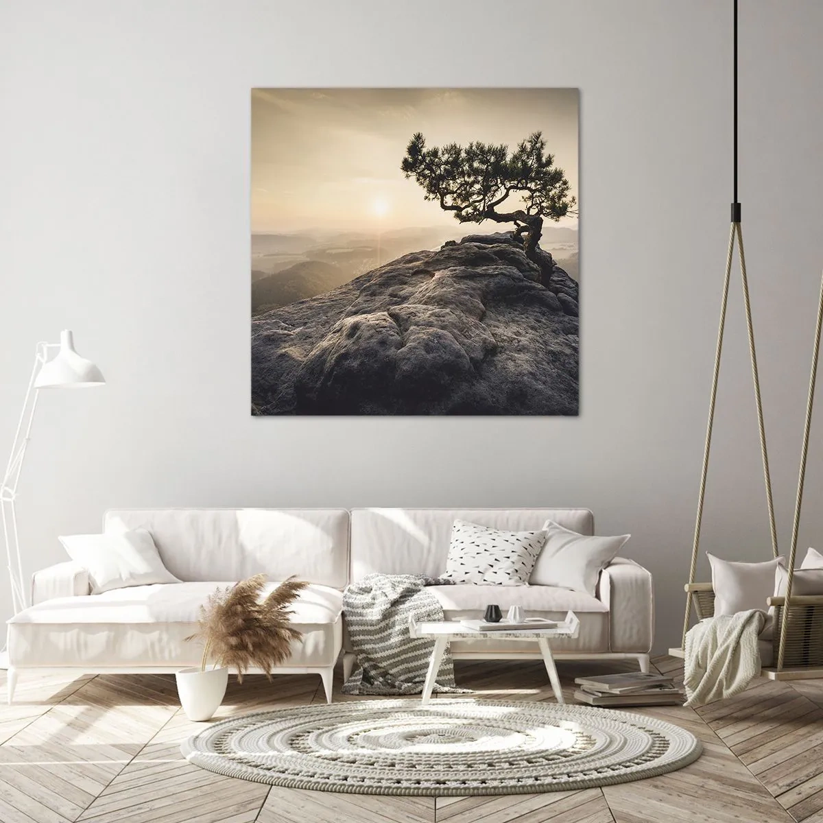 Quadro su tela - Stampe su Tela - La vita vince sempre - 70x70 cm