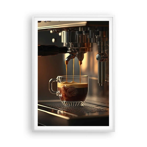 Poster in cornice bianca - Miscela sensuale - 70x100 cm