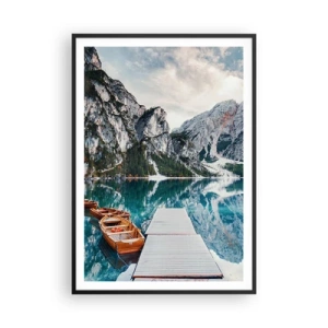 Poster in cornice nera - Ti mostriamo la bellezza - 70x100 cm