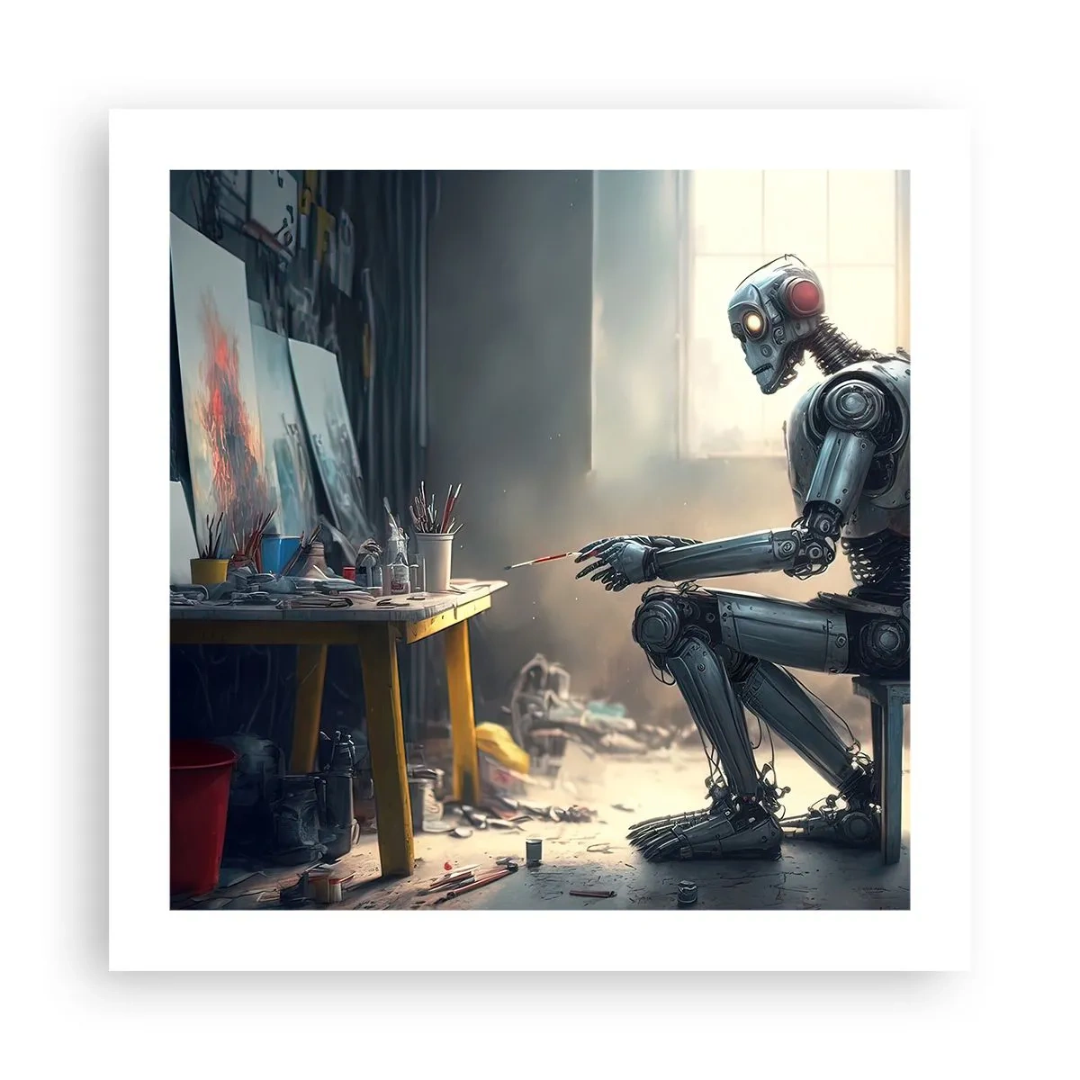 Poster - Atto creativo - 50x50 cm