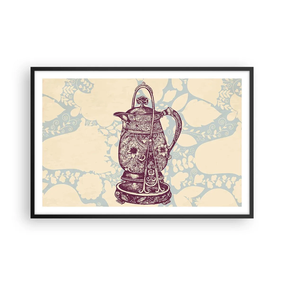 Poster in cornice nera - La bellezza del quotidiano - 91x61 cm