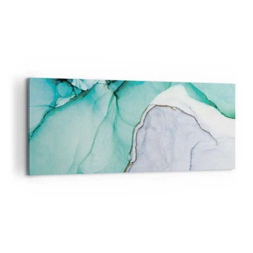 Quadro su tela - Stampe su Tela - Studio in turchese - 100x40 cm