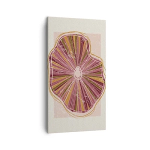 Quadro su tela - Stampe su Tela - Astrazione raggiante - 45x80 cm
