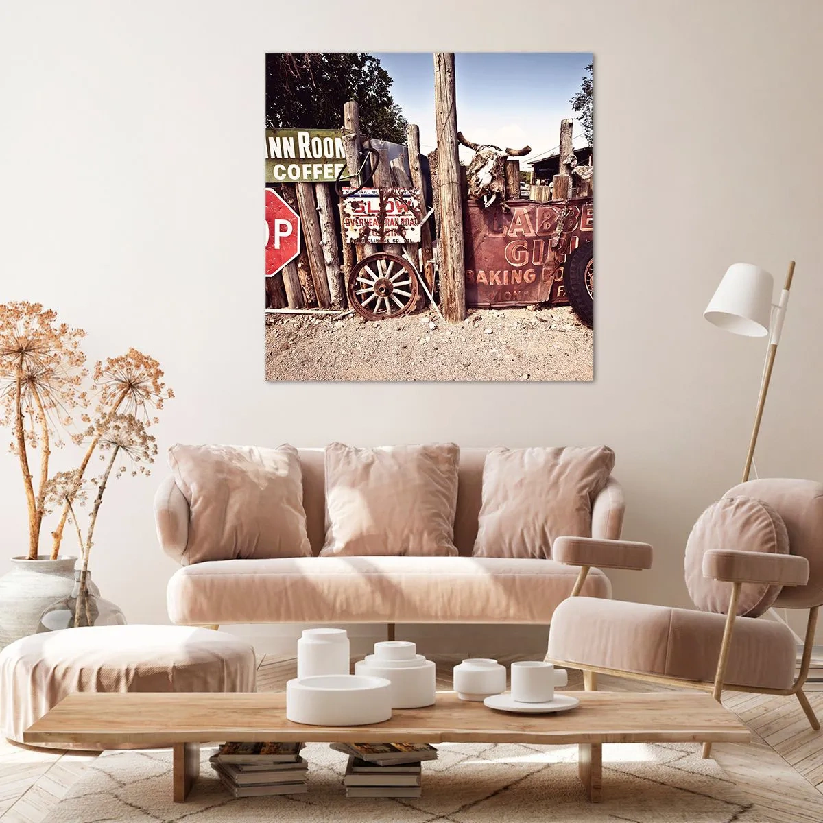 Quadro su tela - Stampe su Tela - E il tempo si è fermato - 60x60 cm