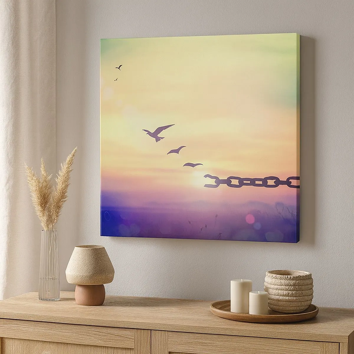 Quadro su tela - Stampe su Tela - La vittoria della libertà - 30x30 cm