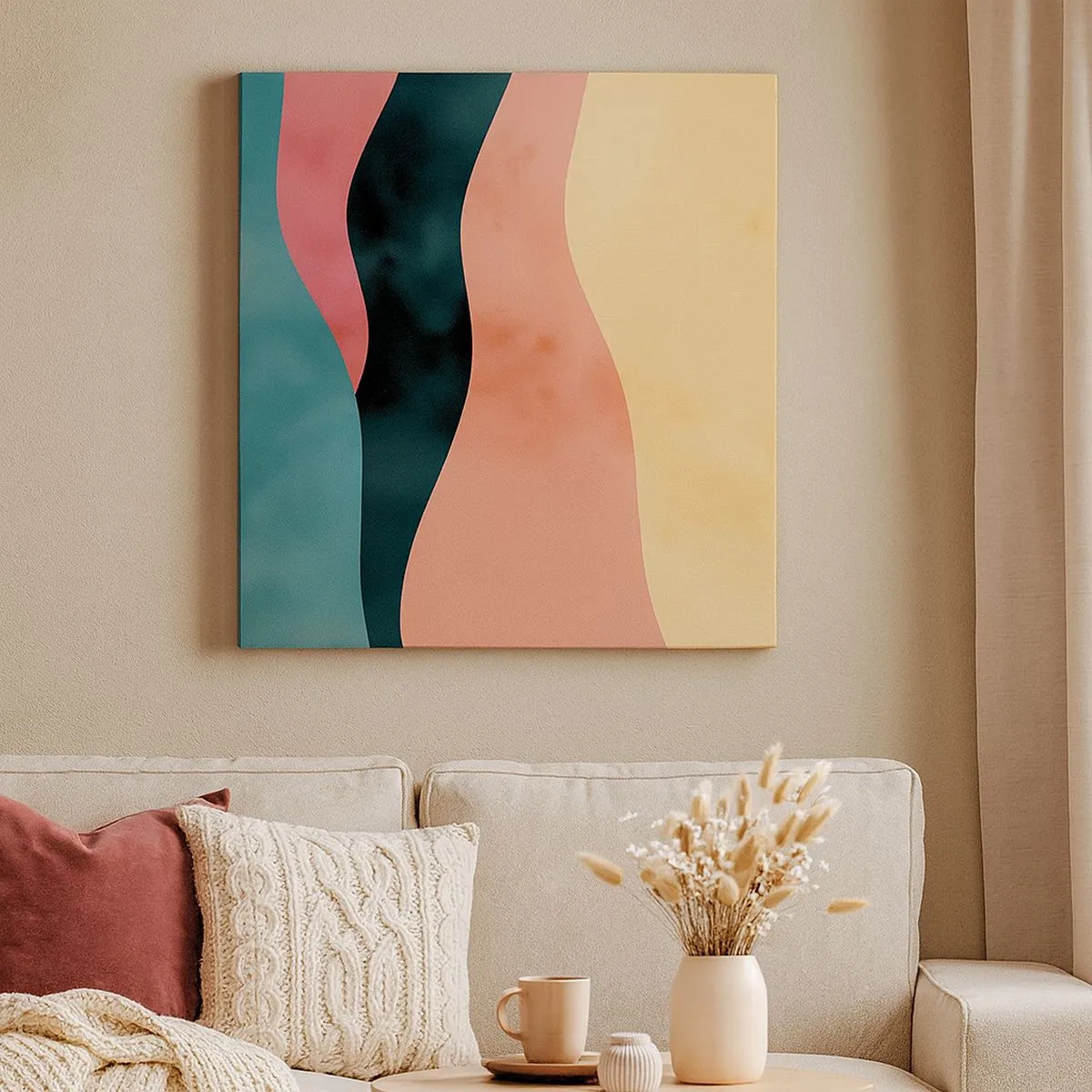 Quadro su tela - Stampe su Tela - Difformità conforme - 30x30 cm