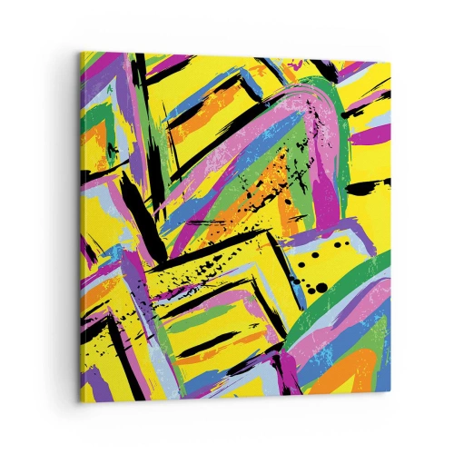 Quadro su tela - Stampe su Tela - Grida di gioia - 60x60 cm