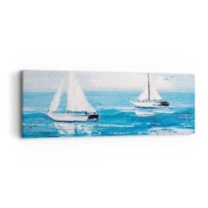 Quadro su tela - Stampe su Tela - Con un amico al fianco - 90x30 cm