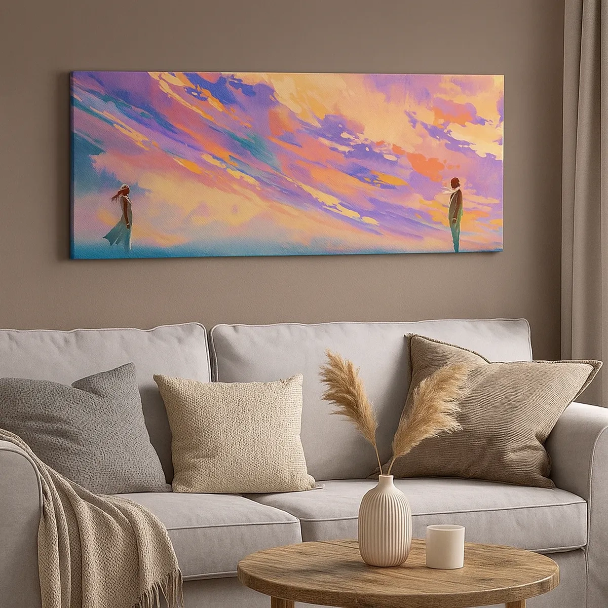 Quadro su tela - Stampe su Tela - Forza di attrazione - 30x30 cm