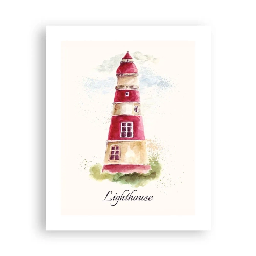 Poster - Attorno è sempre bel tempo - 40x50 cm