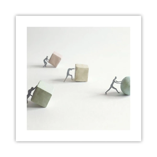 Poster - È la vita - 40x40 cm