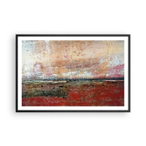 Poster in cornice nera - Forse è il mare - 91x61 cm