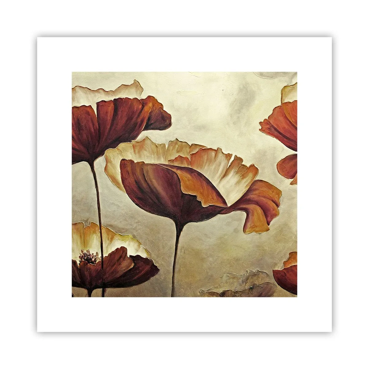 Poster - Nei prati e nei campi - 30x30 cm