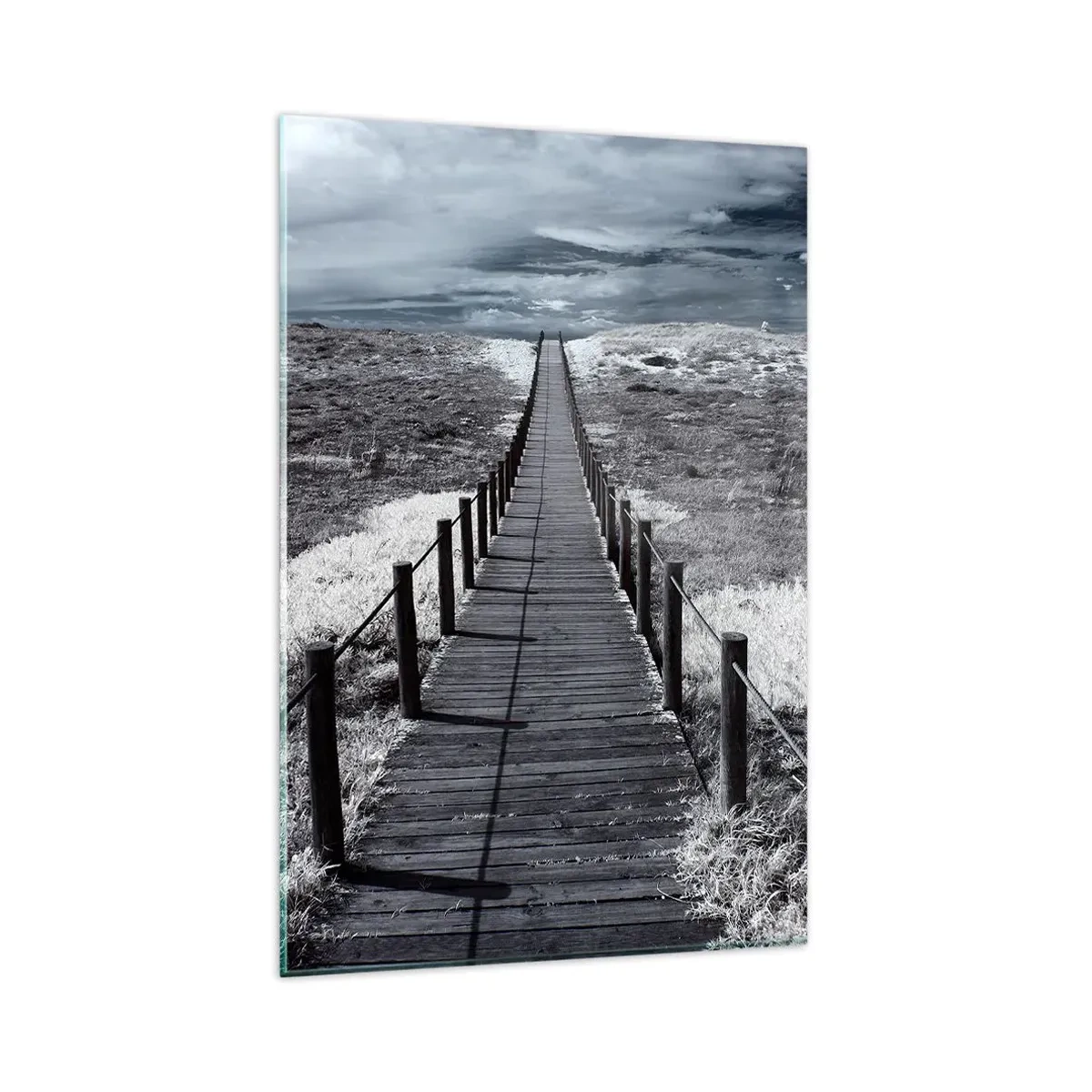 Quadro su vetro - Sulla riva - 80x120 cm