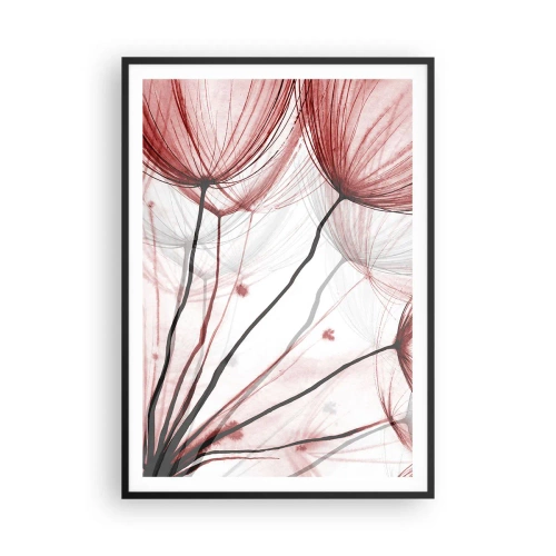 Poster in cornice nera - Prima del decollo - 70x100 cm