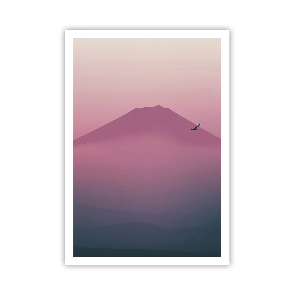 Poster - Viandanti sopra le nuvole - 70x100 cm