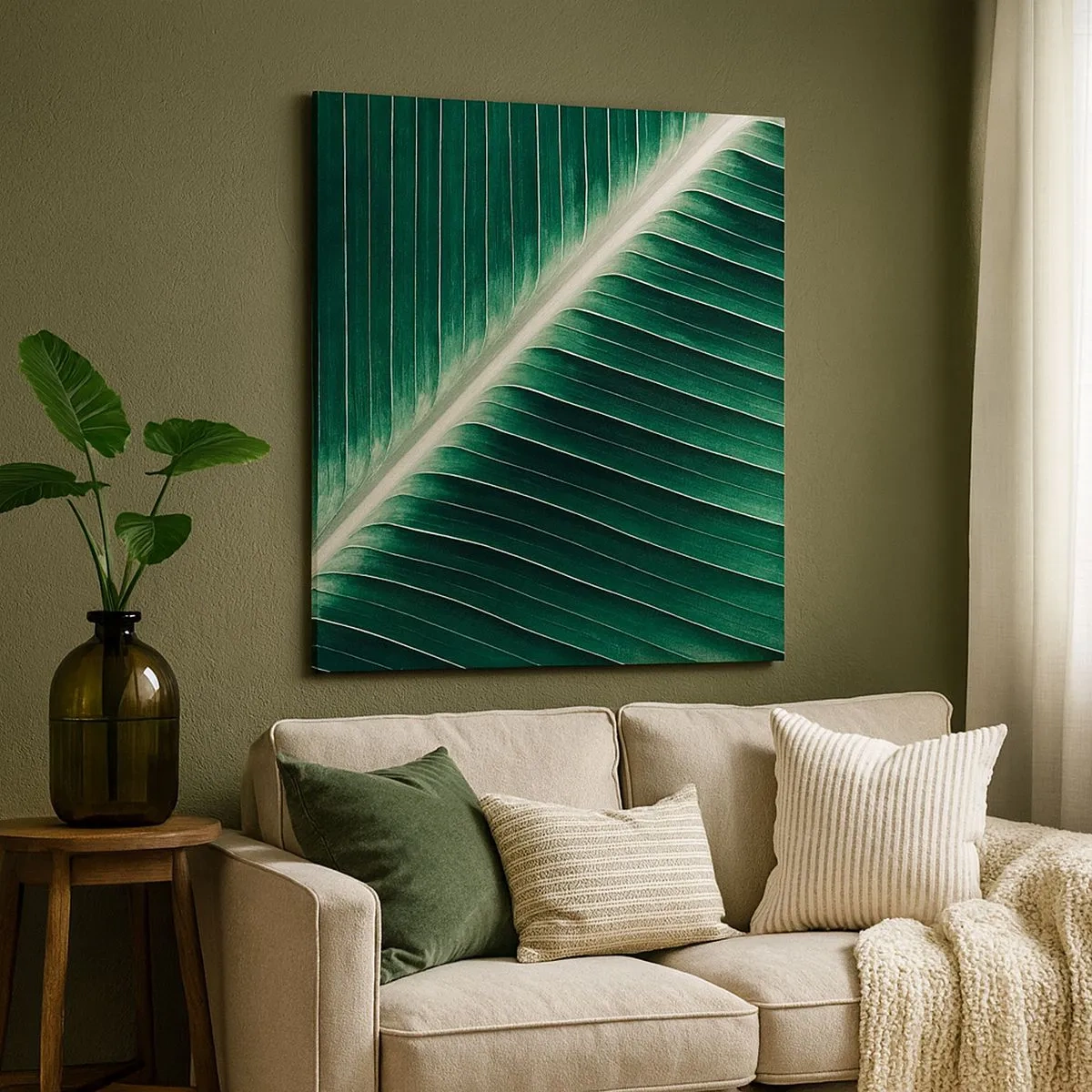 Quadro su tela - Stampe su Tela - Il ritmo della natura - 30x30 cm