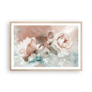 Poster in cornice rovere chiaro - Lo spirito del romanticismo - 91x61 cm