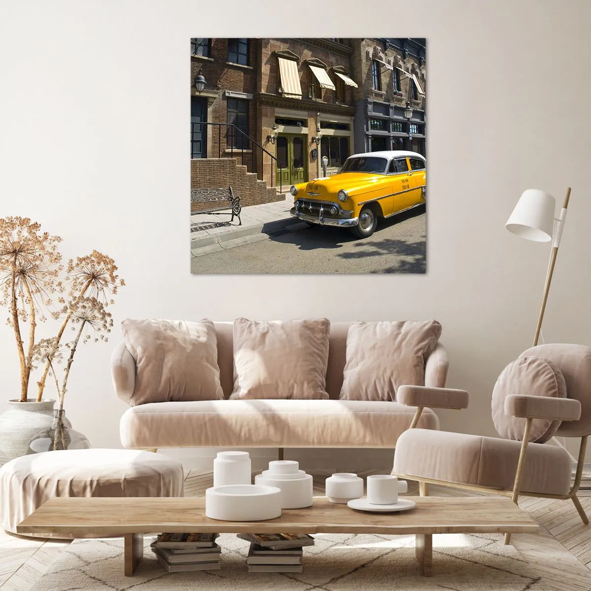 Quadro su tela - Stampe su Tela - Tanto tempo fa in America - 40x40 cm