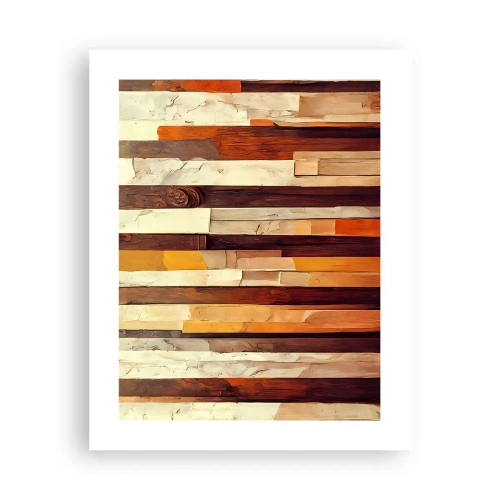 Poster - L'inno dei legni boschivi - 40x50 cm