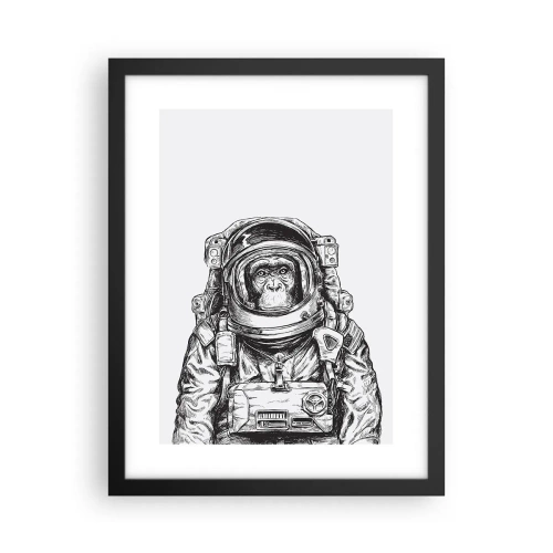 Poster in cornice nera - Evoluzione alternativa - 30x40 cm