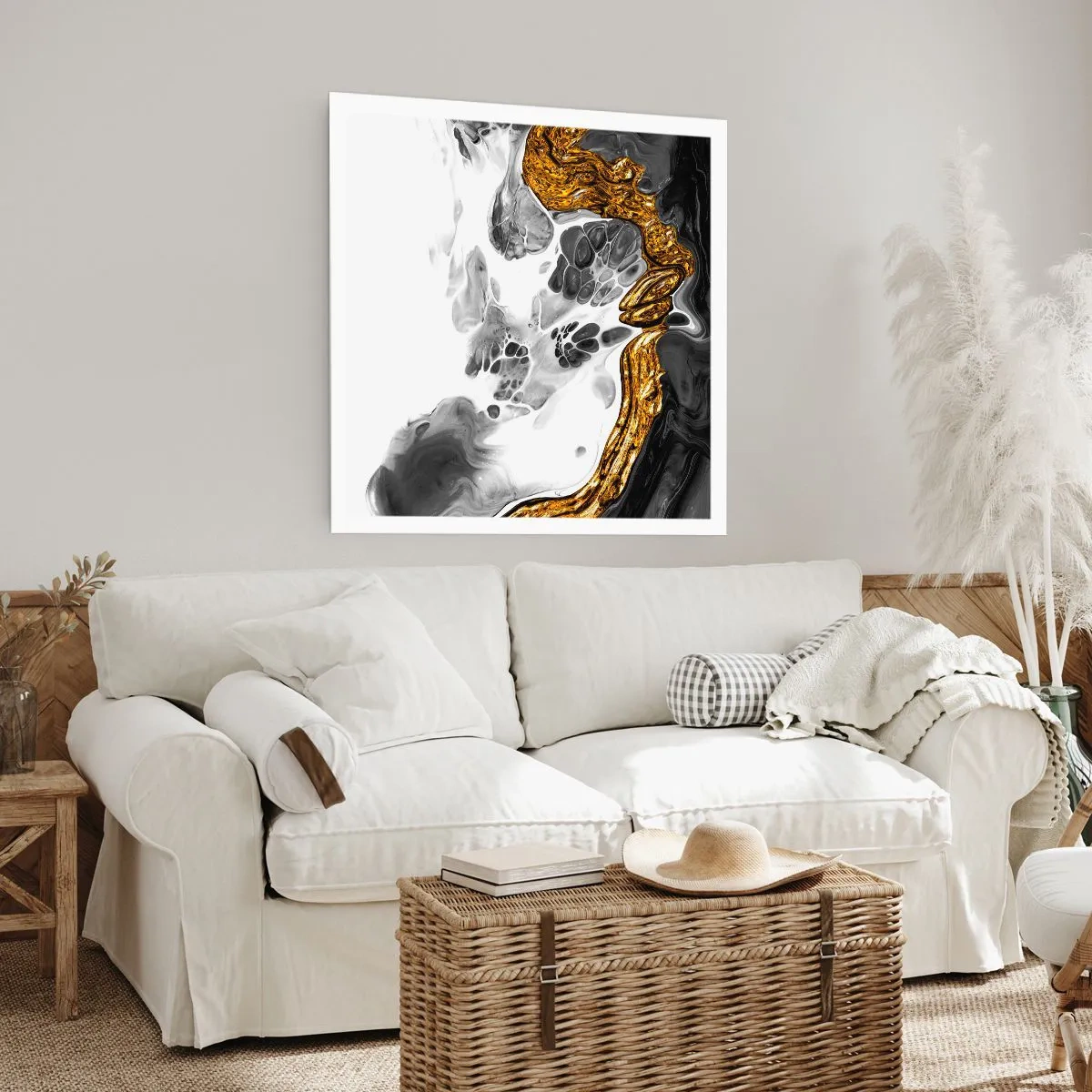 Poster - Composizione organica - 60x60 cm