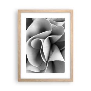 Poster in cornice rovere chiaro - Avviene nello spazio - 30x40 cm