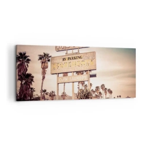 Quadro su tela - Stampe su Tela - Qui il tempo si è fermato - 100x40 cm