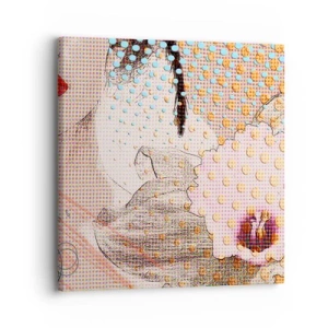 Quadro su tela - Stampe su Tela - Eroina dei fumetti - 30x30 cm