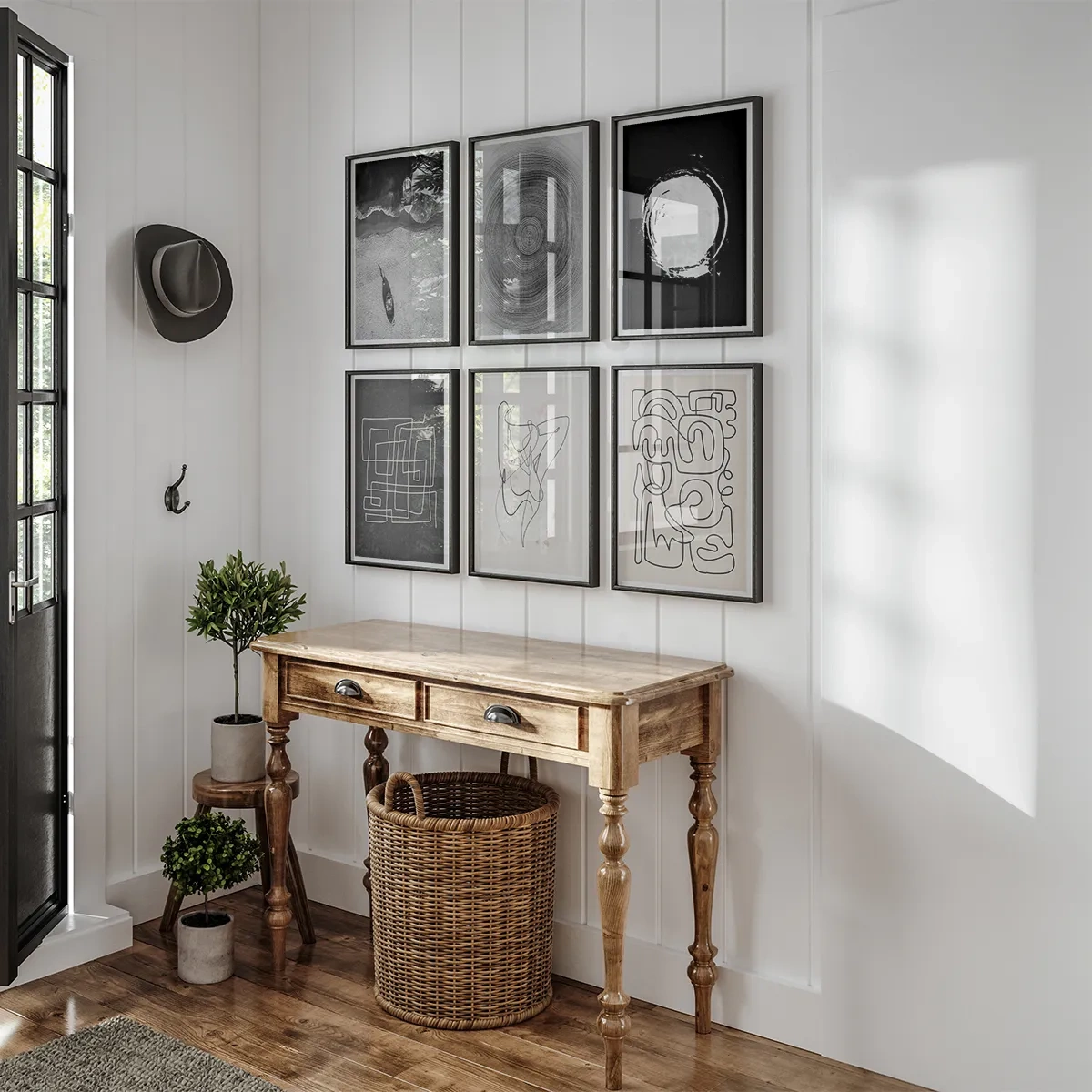 Scandinavian entrance - Ispirazione per la sala