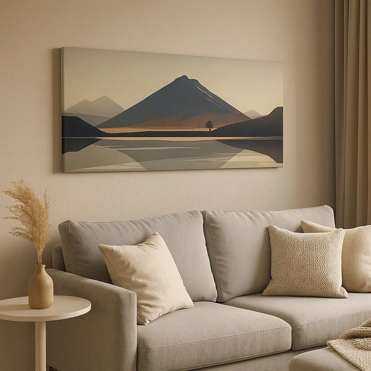 Quadro su tela - Stampe su Tela - Immagine speculare - 100x40 cm