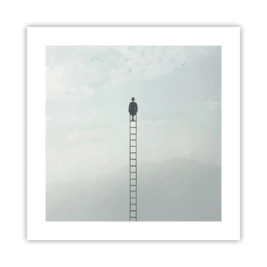 Poster - Innalzati al di sopra - 40x40 cm