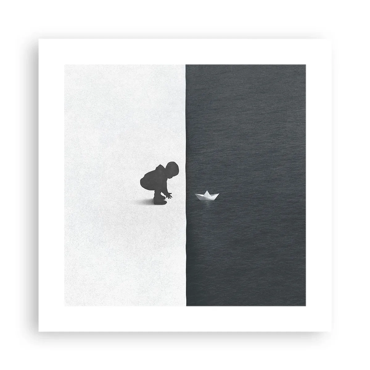 Poster - La grande spedizione - 40x40 cm