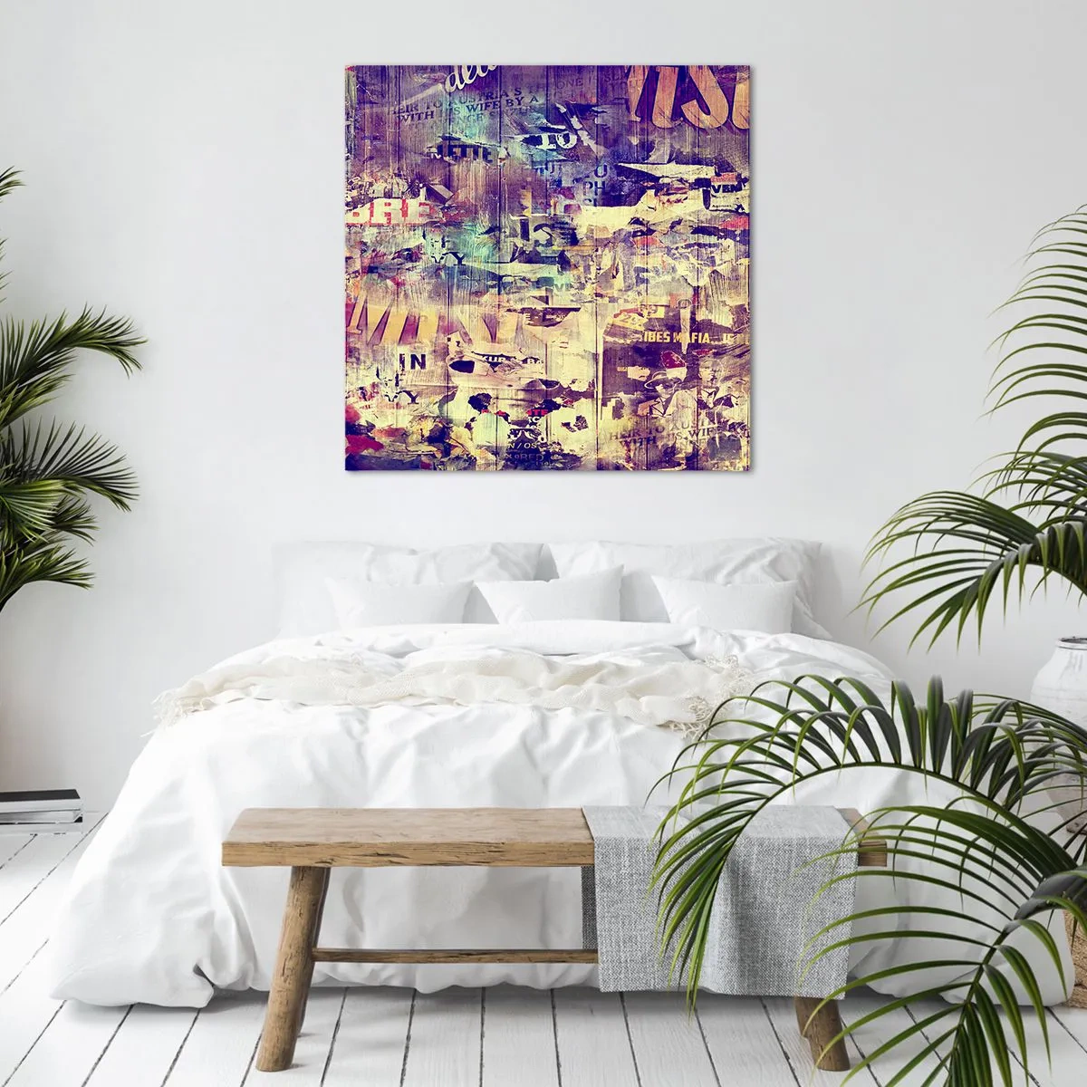 Quadro su tela - Stampe su Tela - E questo resterà - 30x30 cm