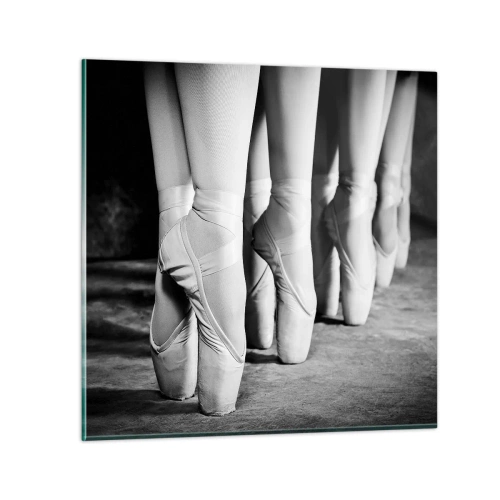 Quadro su vetro - Insieme, con leggerezza - 30x30 cm