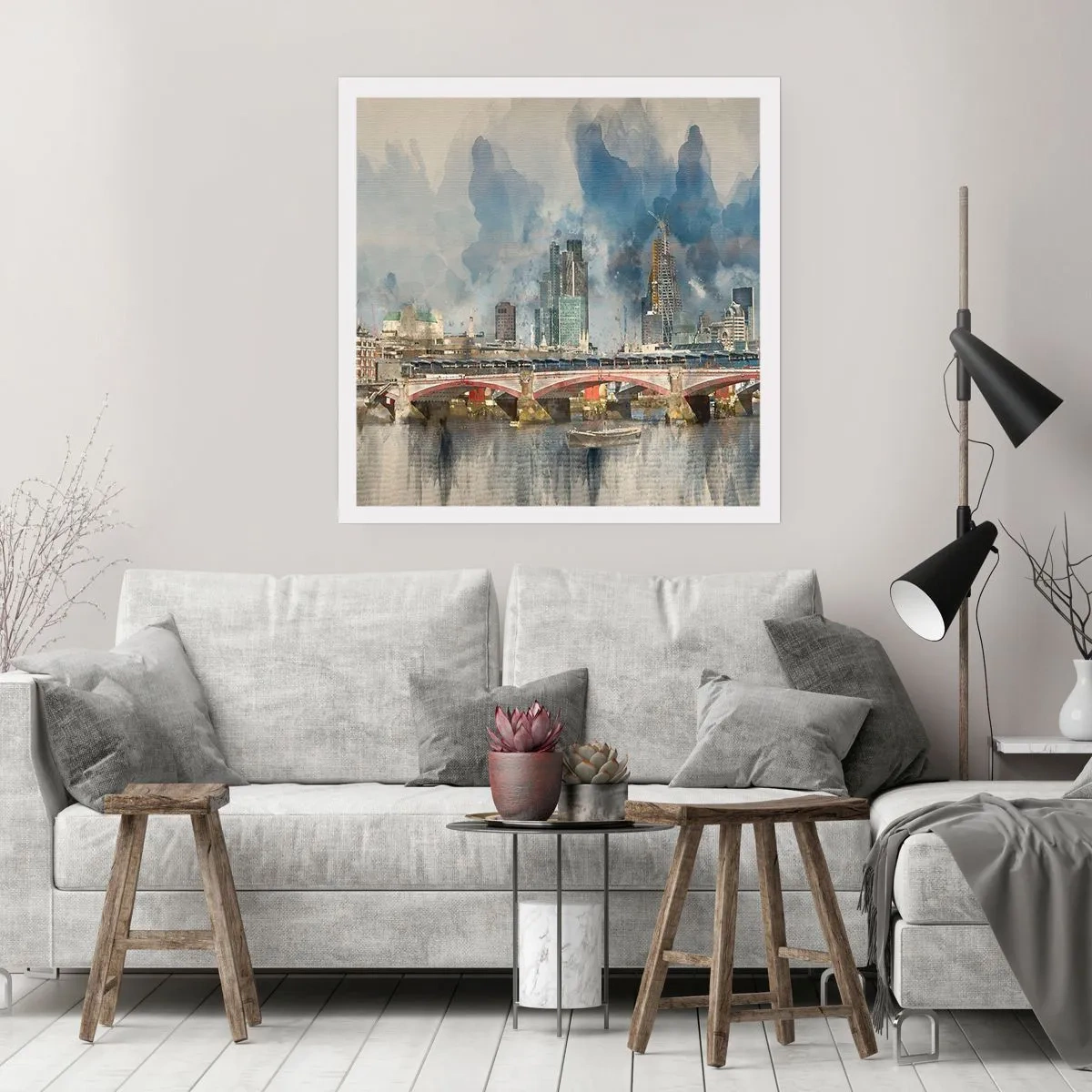 Poster - Londra in tutta la sua bellezza - 30x30 cm